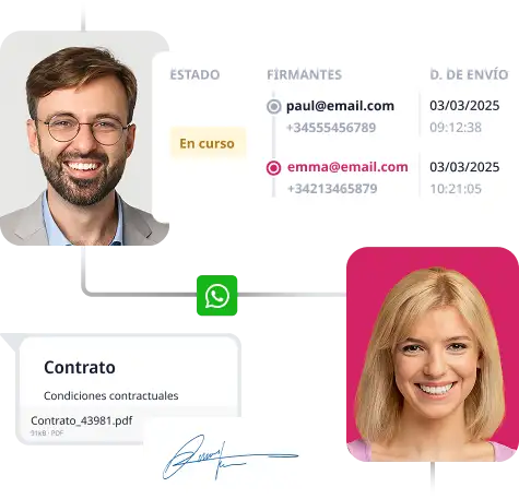 Signa documents de manera ràpida amb WhatsApp Business