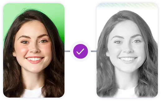 Face matched with ID document using facial biometrics
