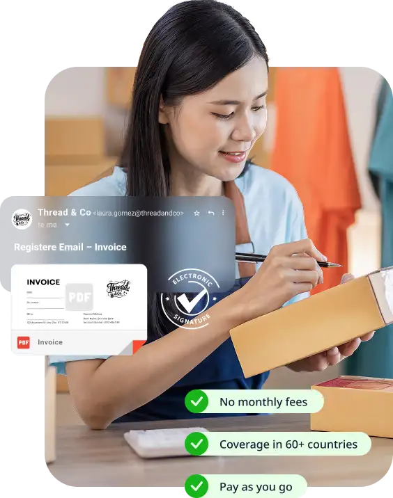 Registered E-commerce & Retail Messaging: Bulletproof Proof of Delivery, Delivery Status, and Content