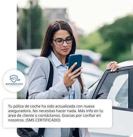 Notificació certificada de canvis de pòlissa enviada a un assegurat